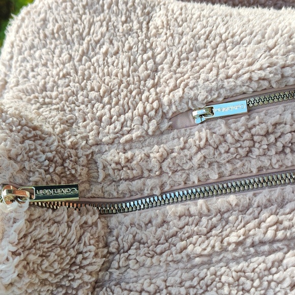 Calvin Klein zip fleece jacket size M - Picture 4 of 7